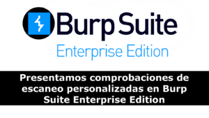 Lee más sobre el artículo Presentamos comprobaciones de escaneo personalizadas en Burp Suite Enterprise Edition
